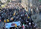 حضور پر شور مردم در راهپیمایی ۲۲ بهمن در ساری